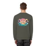 Tropical Sunset Glasses - Organic Sweatshirt