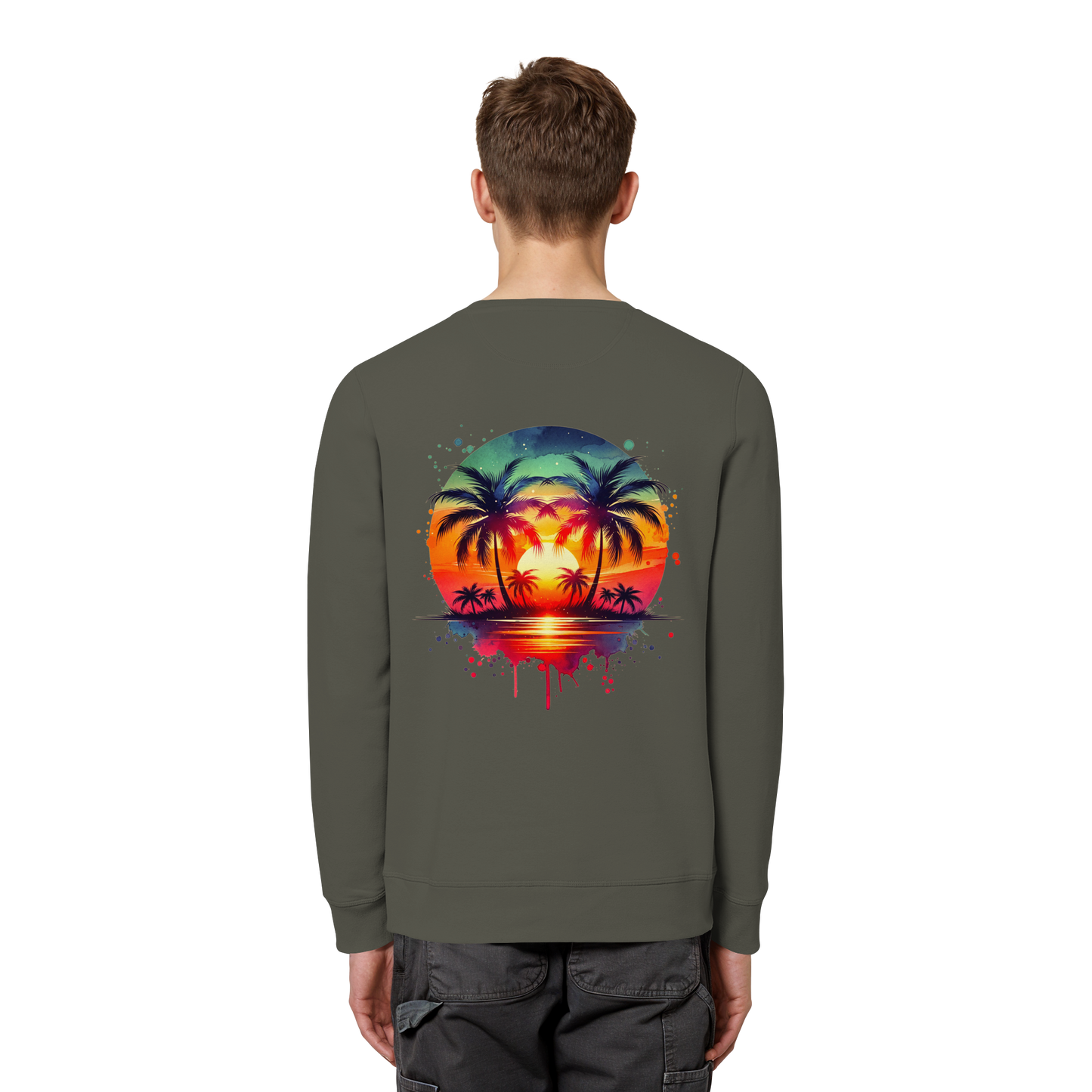 Tropical Sunset - Organic Sweatshirt
