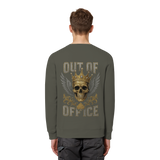 King out of Office - Organic Sweatshirt