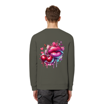 Cherry Kisses - Organic Sweatshirt
