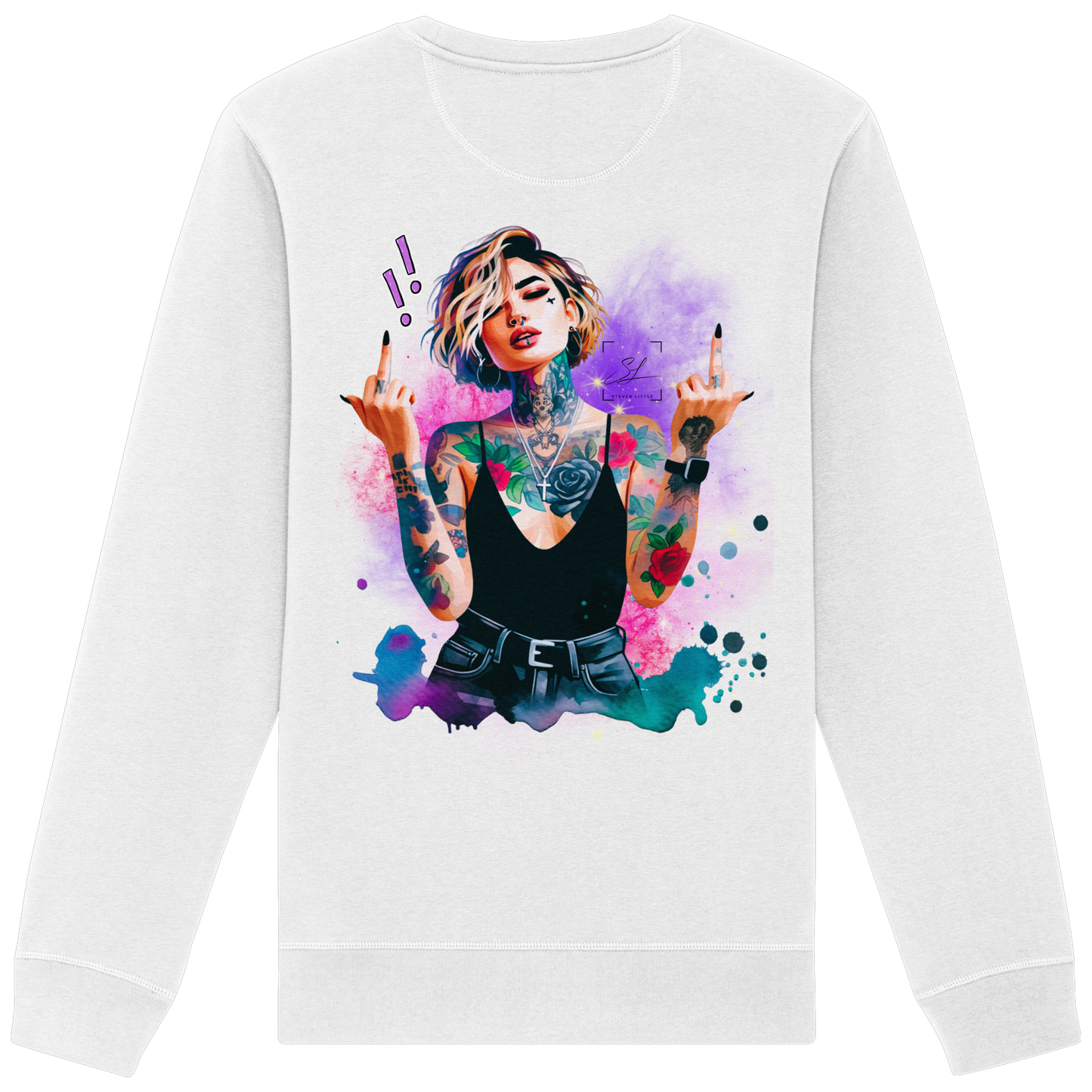 Rebel Rose - Organic Sweatshirt