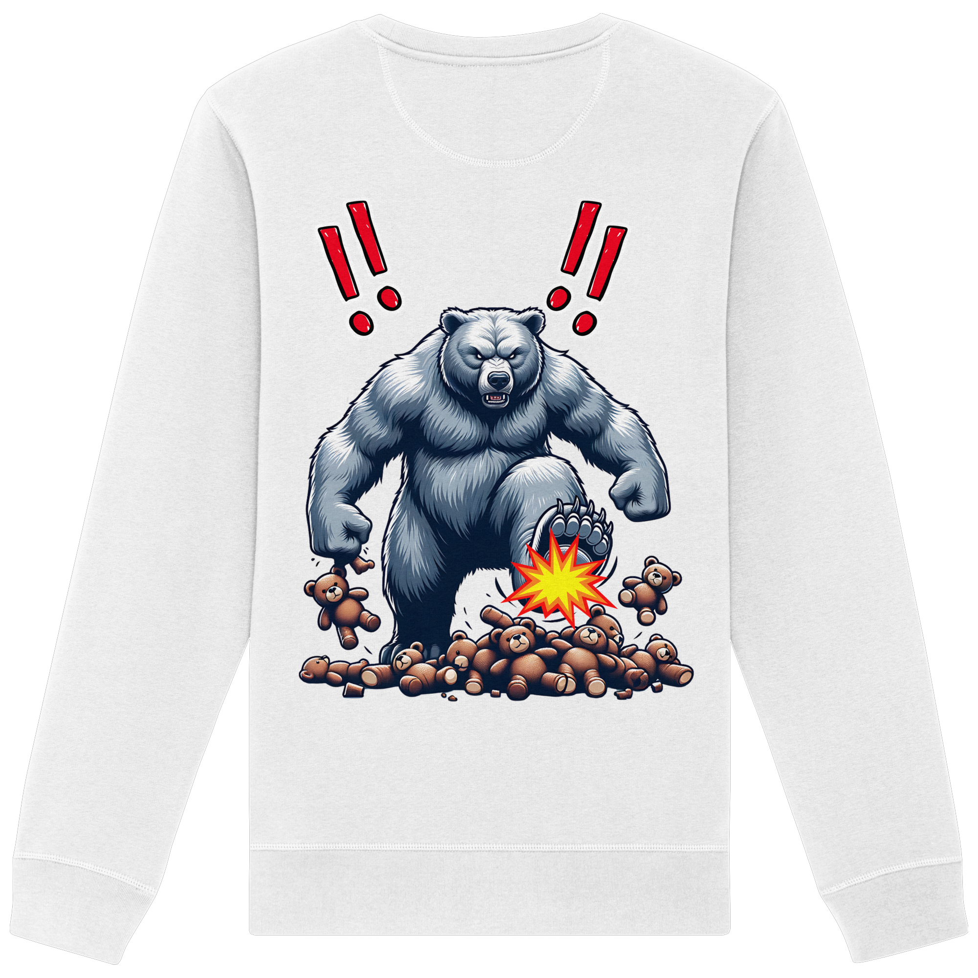 Teddy Terror - Organic Sweatshirt
