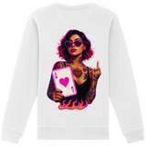 Queen of Hearts - Organic Sweatshirt