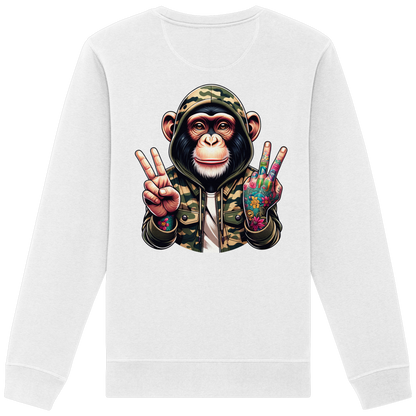 Jungle Ink Monkey - Organic Sweatshirt