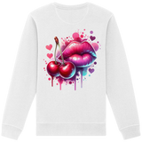 Cherry Kisses - Organic Sweatshirt