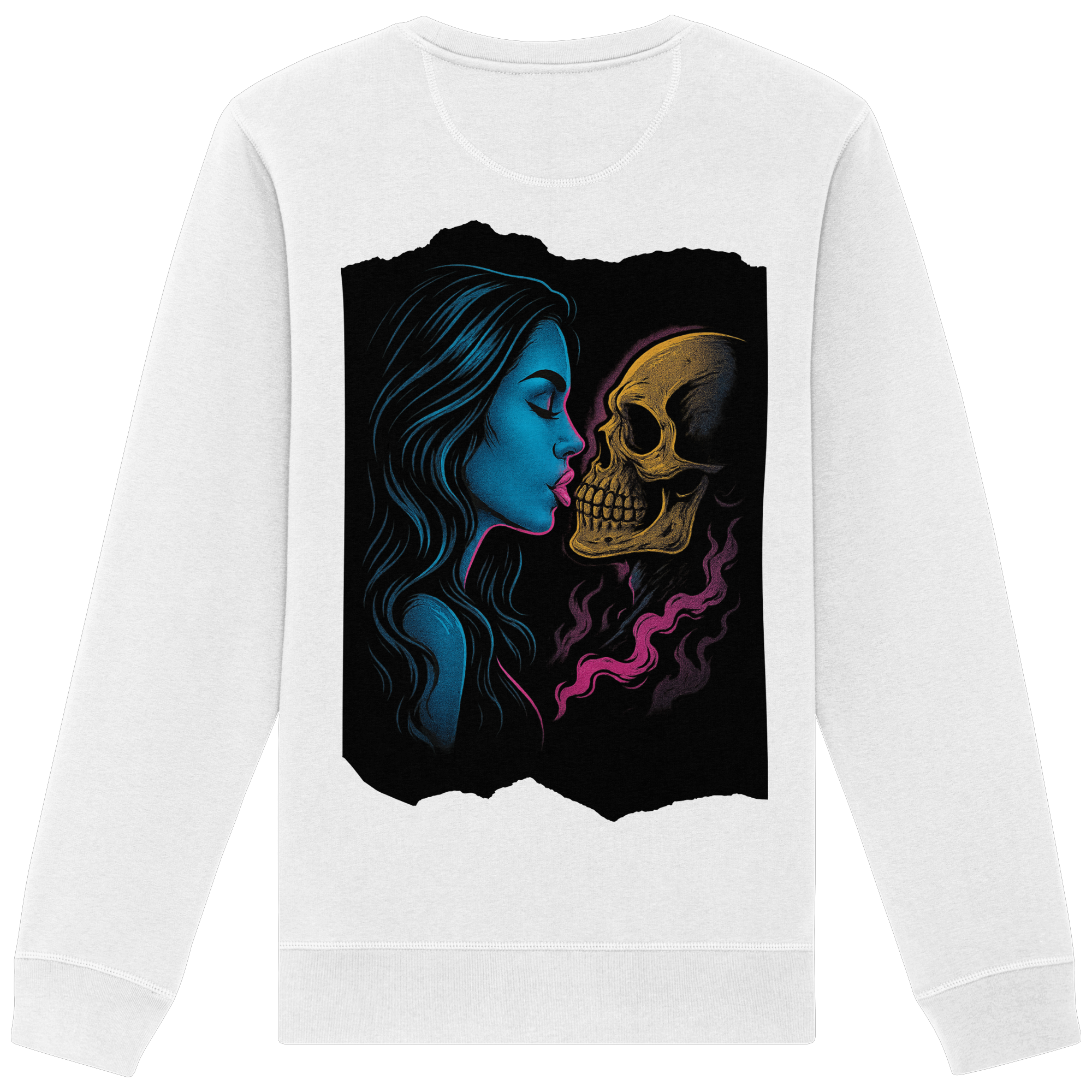 Kissing Skull - Organic Sweatshirt