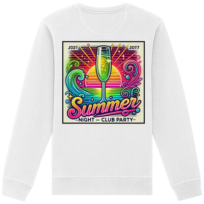 Ambiance fête d'été - Sweat-shirt bio