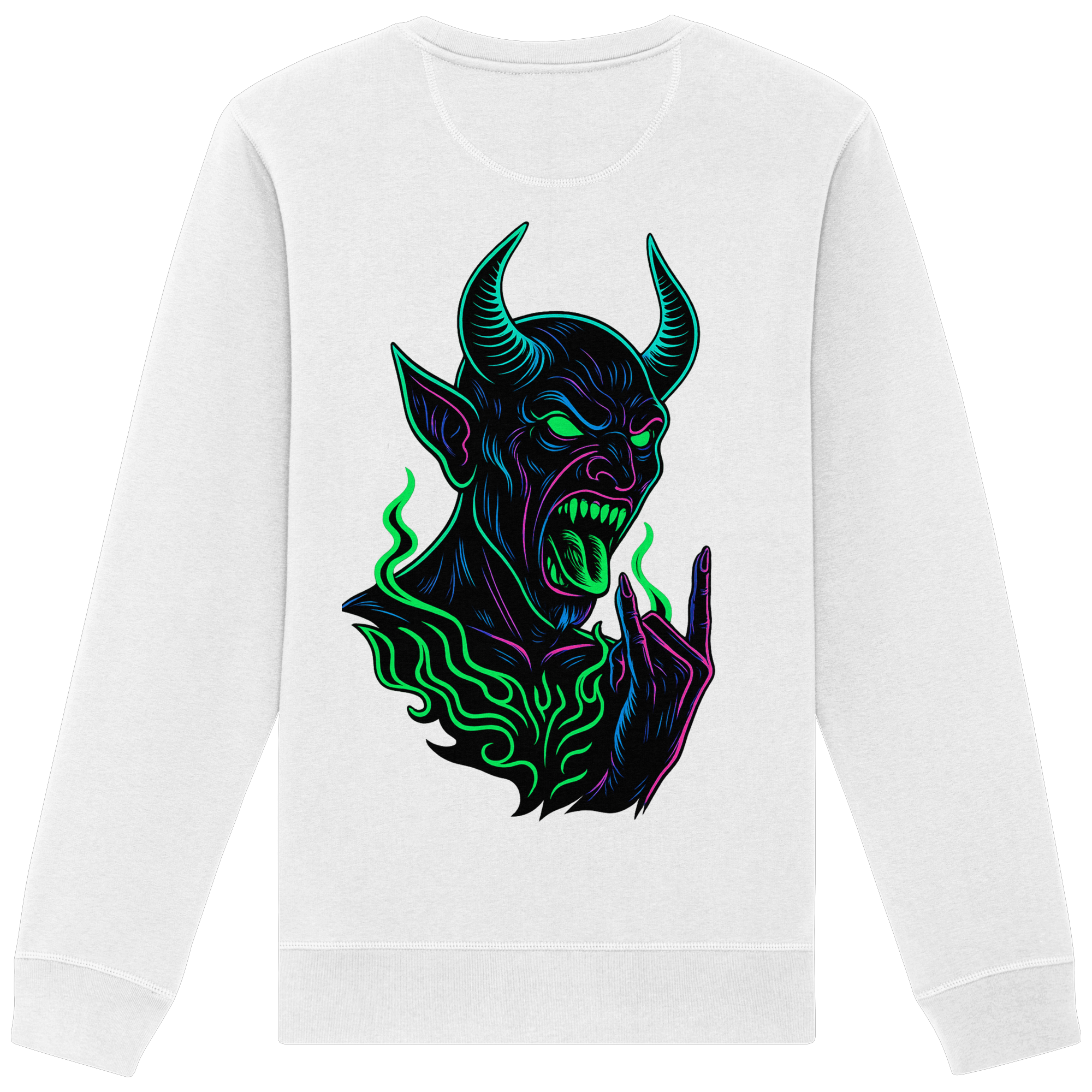 Neon Hellfire - Organic Sweatshirt