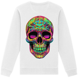 Psychedelic Skull - Organic Sweatshirt