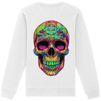 Psychedelic Skull - Organic Sweatshirt