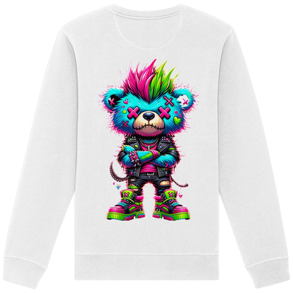 Punk Neon Teddy - Organic Sweatshirt