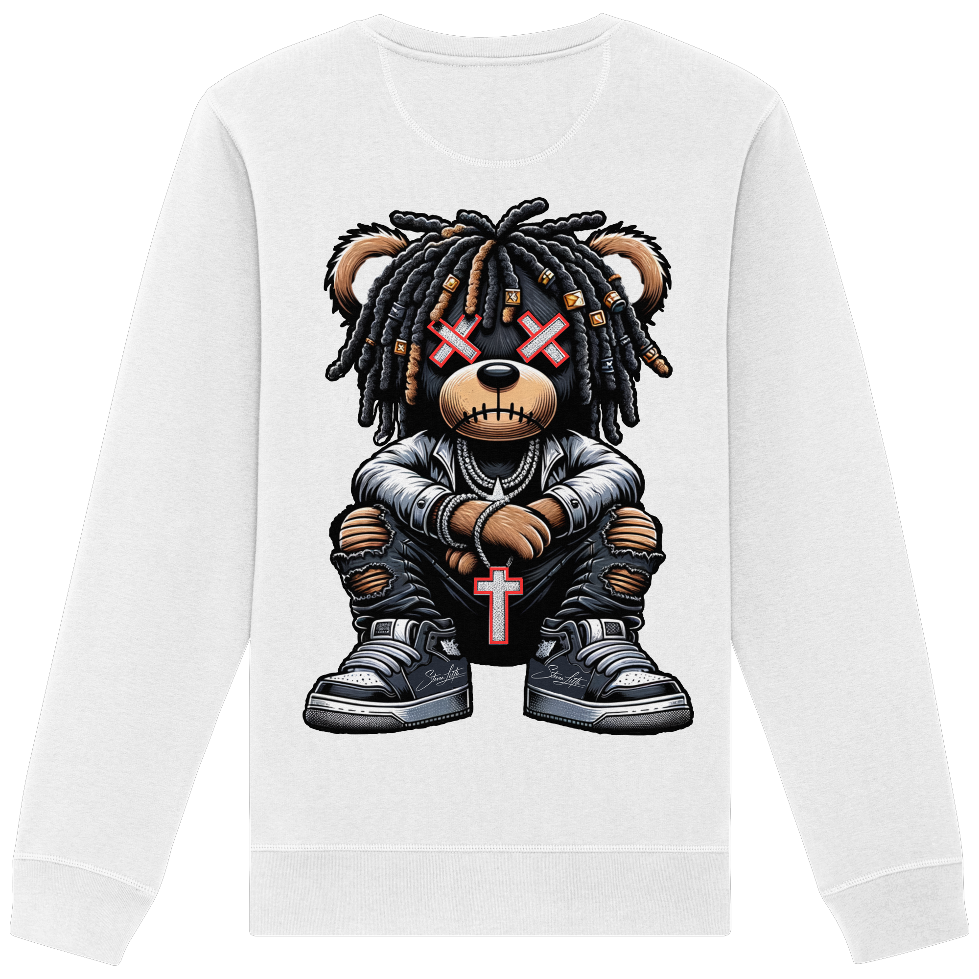 Bad Ass Teddy - Organic Sweatshirt