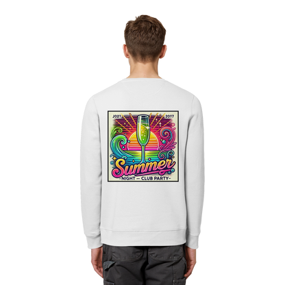 Ambiance fête d'été - Sweat-shirt bio