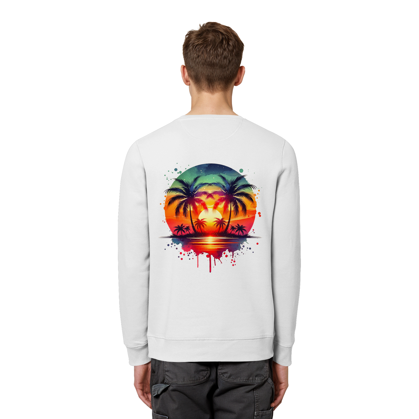 Tropical Sunset - Organic Sweatshirt