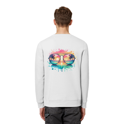 Tropical Sunset Glasses - Organic Sweatshirt