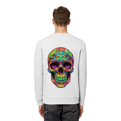 Psychedelic Skull - Organic Sweatshirt