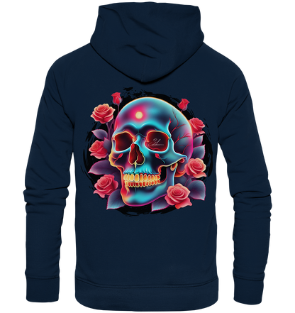Glow Skull Design - Organic Fashion Hoodie