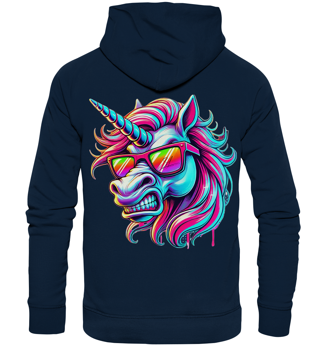 Funky Unicorn - Organic Fashion Hoodie 