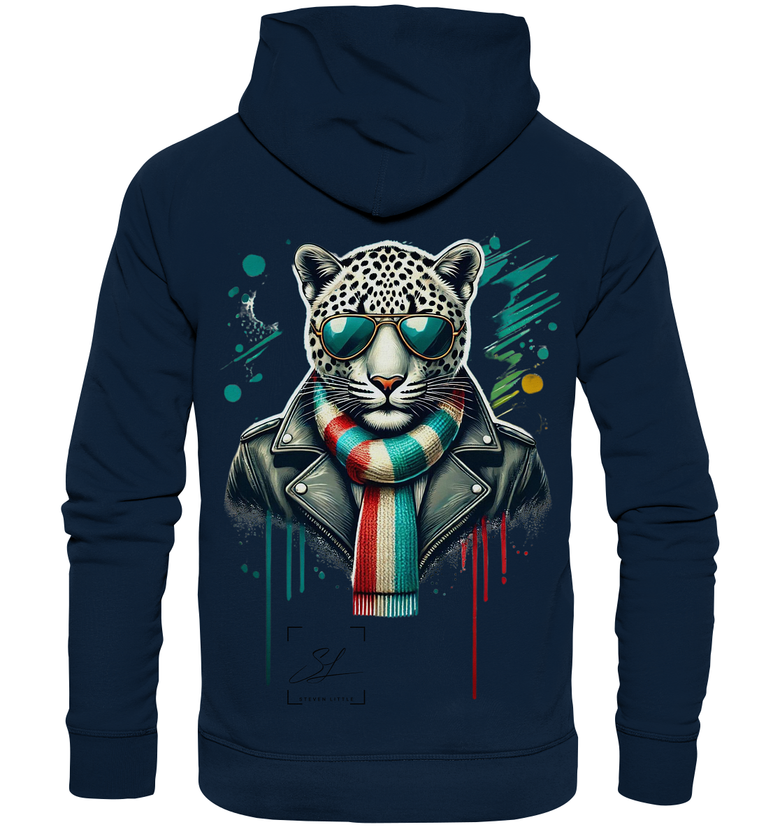 Urban Leopard - Organic Fashion Hoodie 