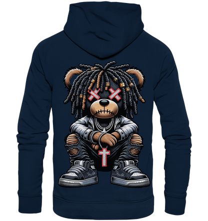 Badass Teddy - Organic Fashion Hoodie