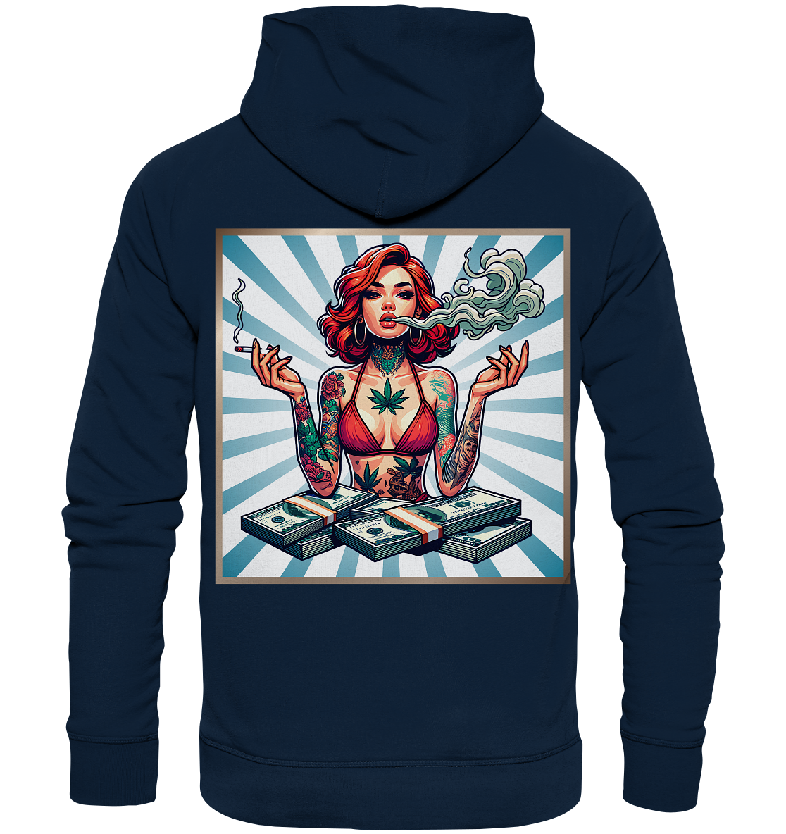 Rebel Rich - Organic Fashion Hoodie 