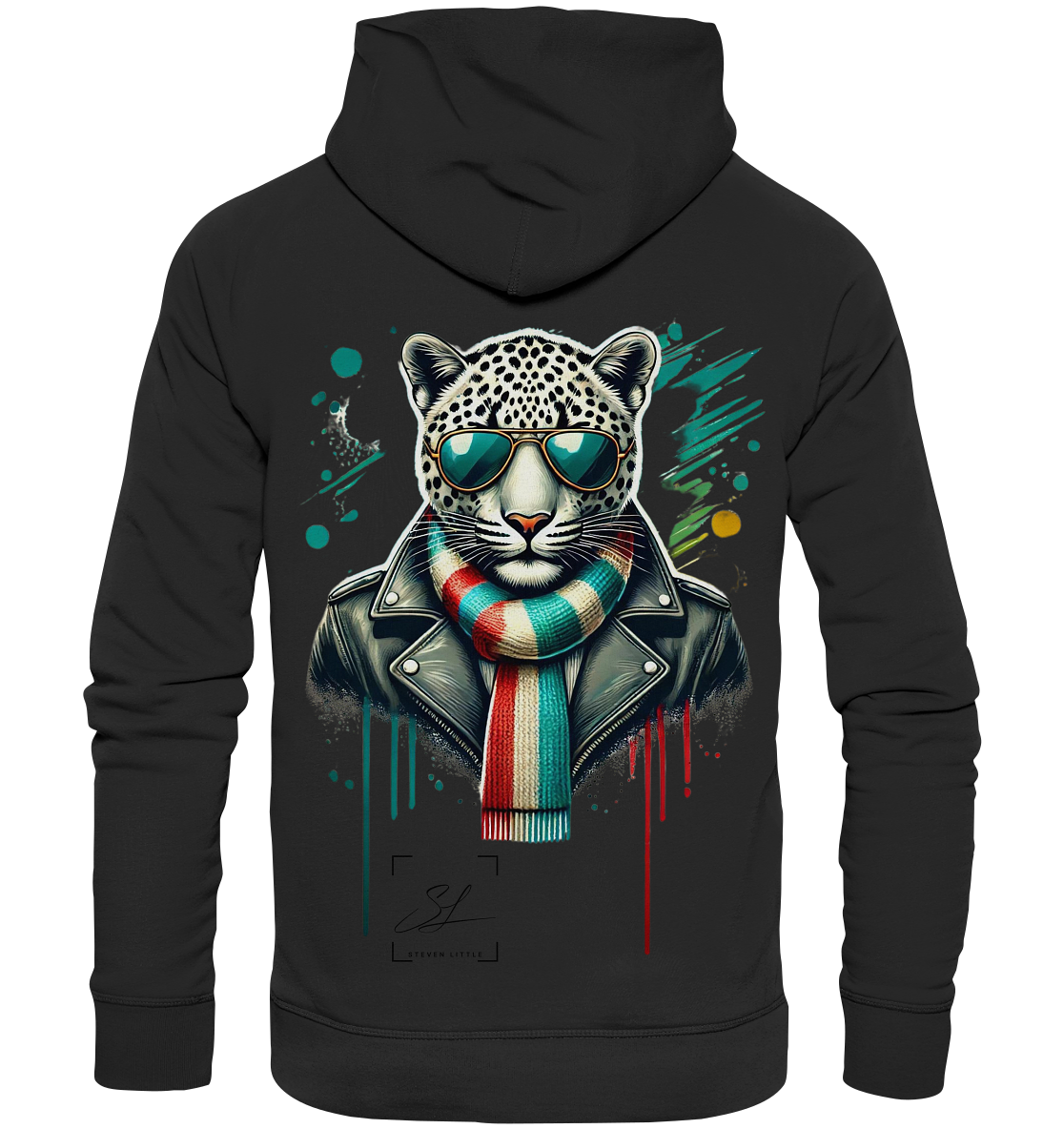 Urban Leopard - Organic Fashion Hoodie 