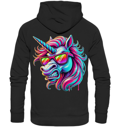 Funky Unicorn - Organic Fashion Hoodie 