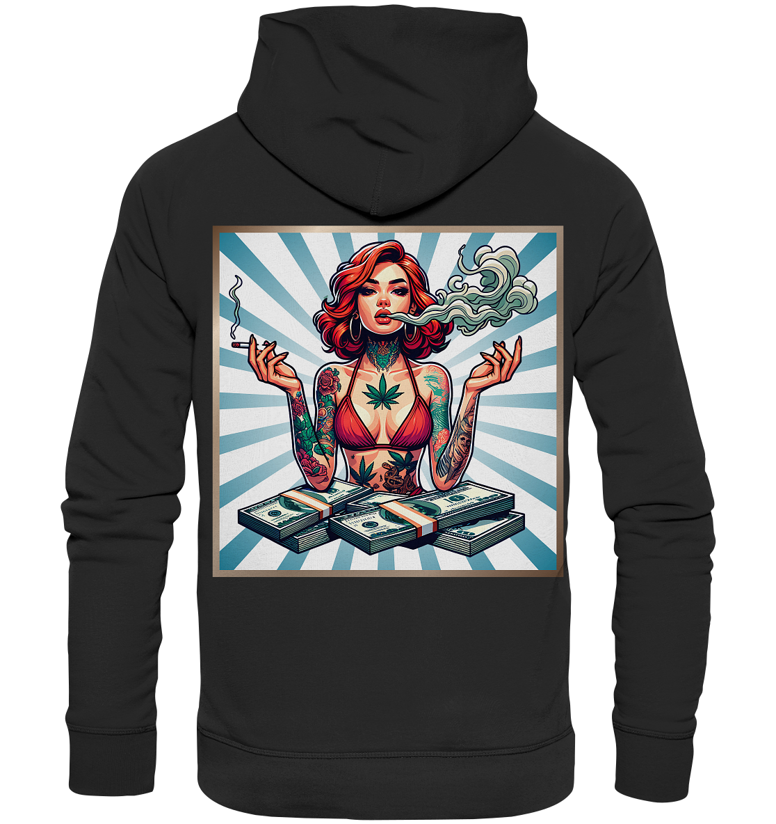 Rebel Rich - Organic Fashion Hoodie 