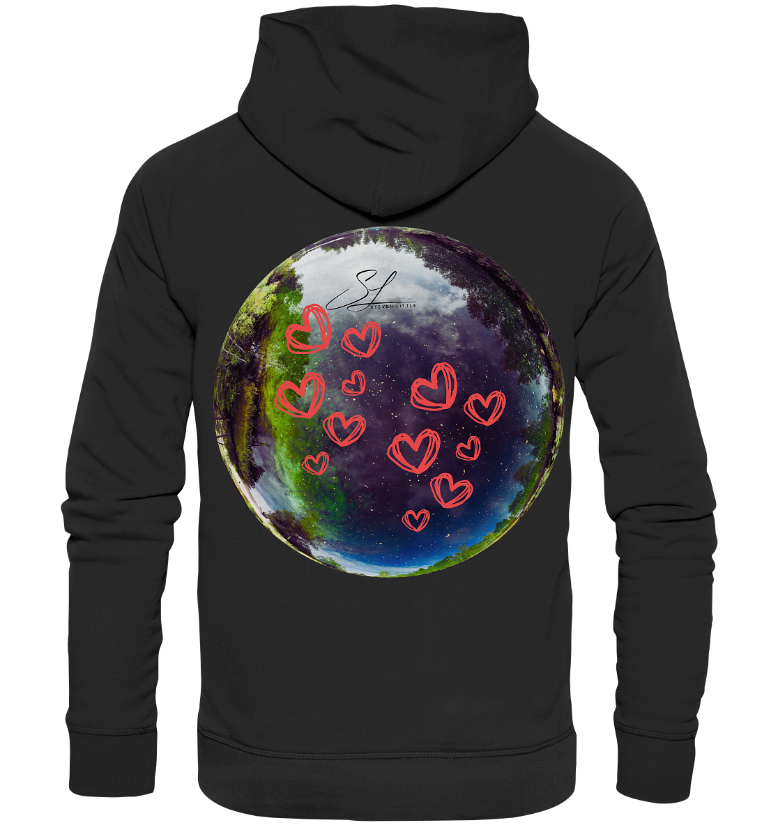 Love our World - Organic Fashion Hoodie