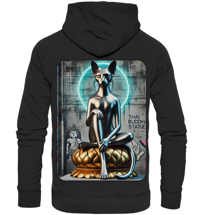 Mystic Cat - Organic Fashion Hoodie 