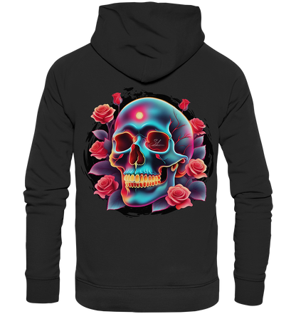 Glow Skull Design - Organic Fashion Hoodie