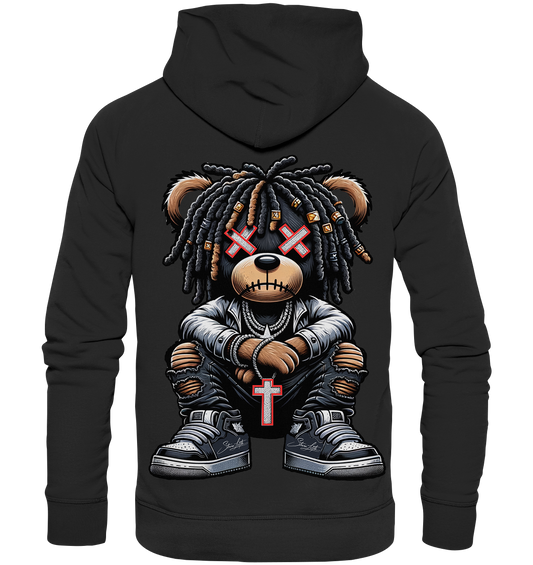 Badass Teddy - Organic Fashion Hoodie
