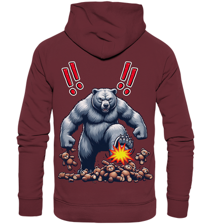 Teddy Terror - Organic Fashion Hoodie 