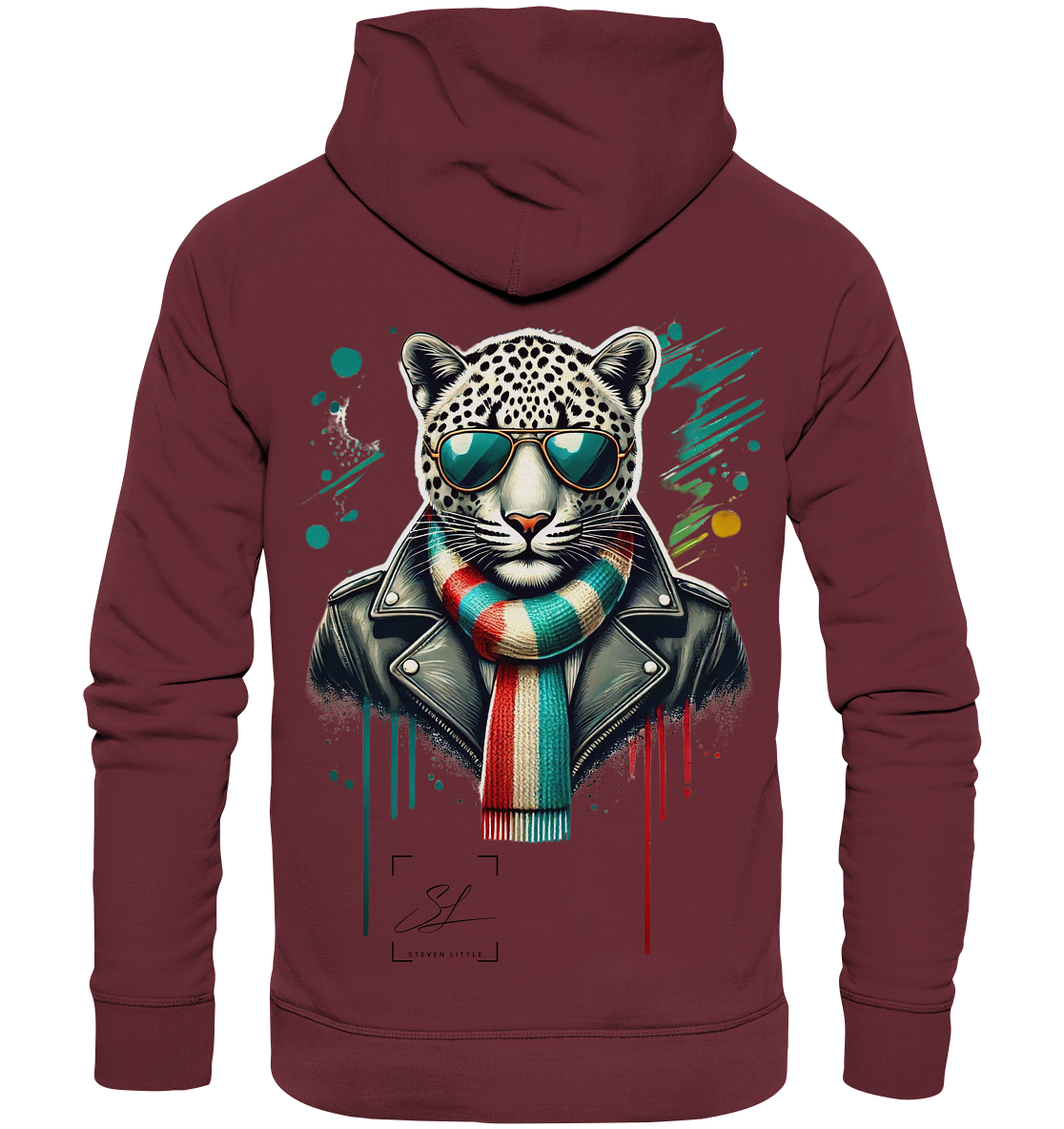 Urban Leopard - Organic Fashion Hoodie 