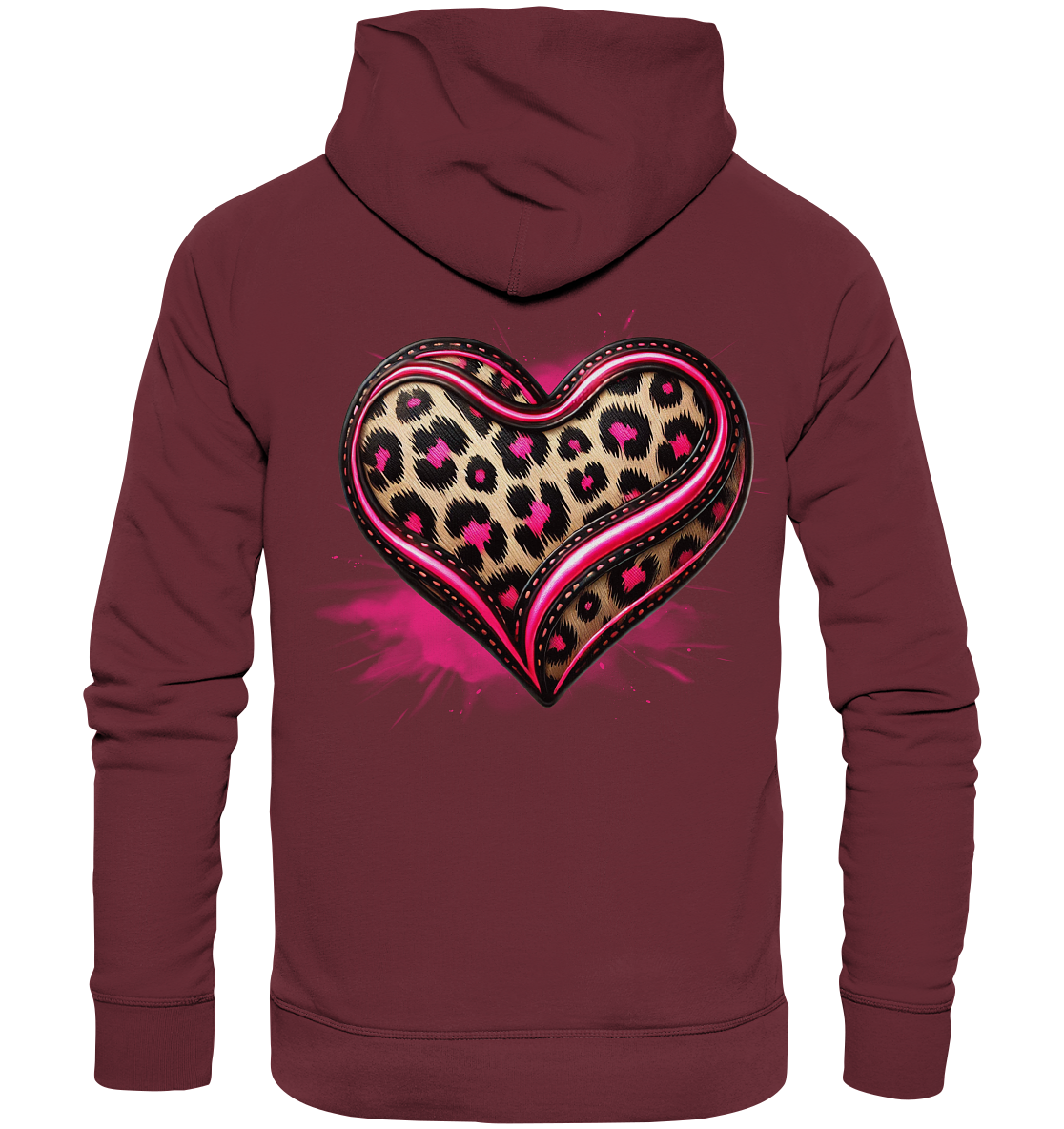 Wild Heart - Organic Fashion Hoodie 
