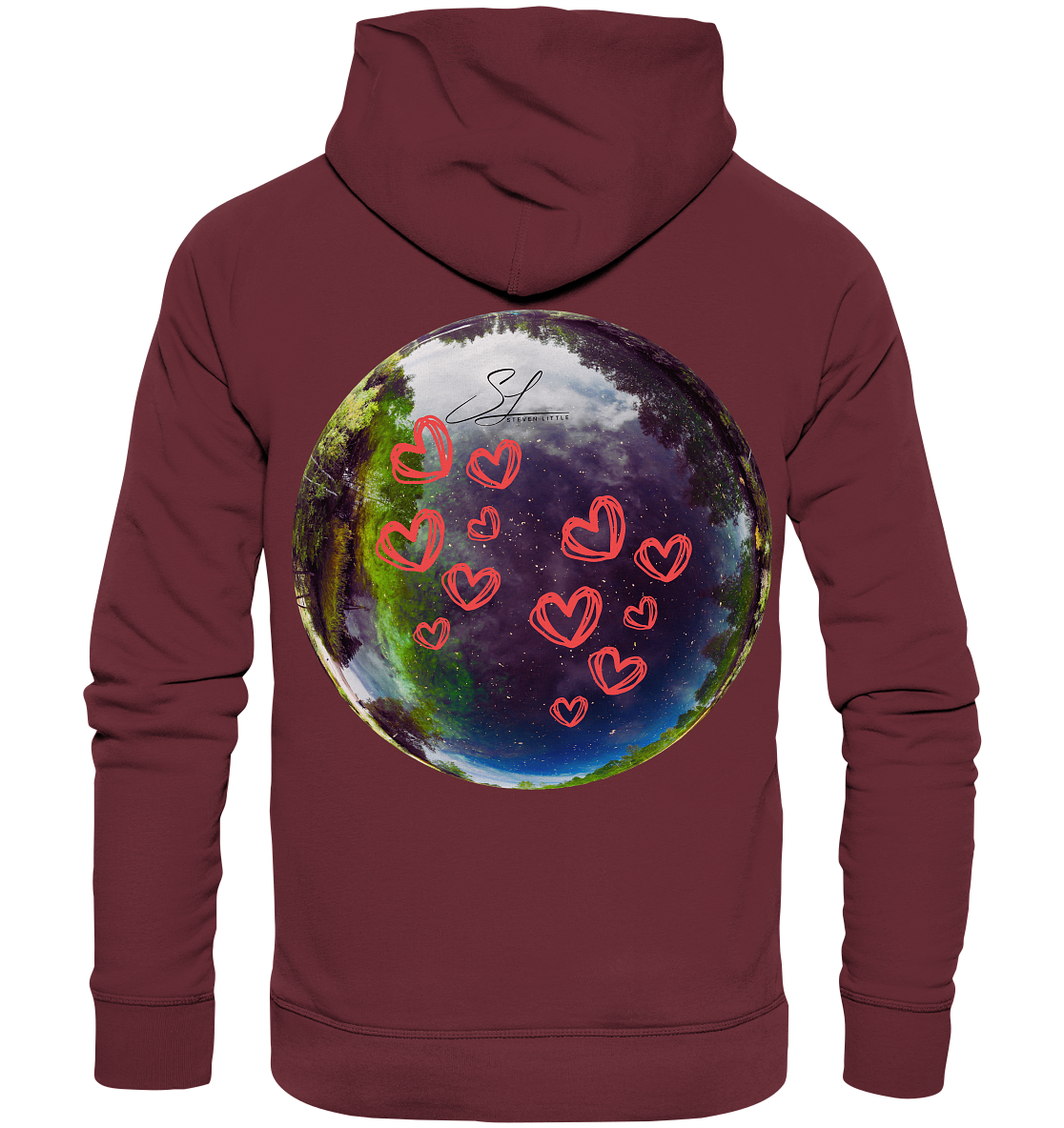 Love our World - Organic Fashion Hoodie