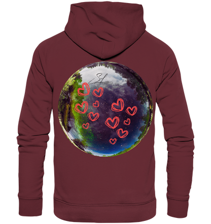 Love our World - Organic Fashion Hoodie