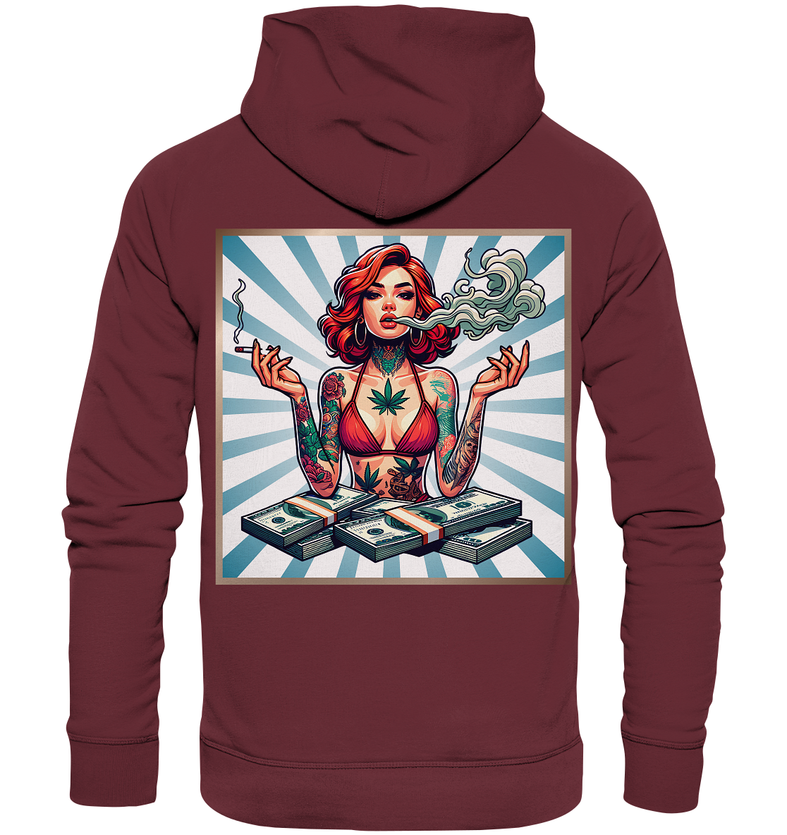 Rebel Rich - Organic Fashion Hoodie 
