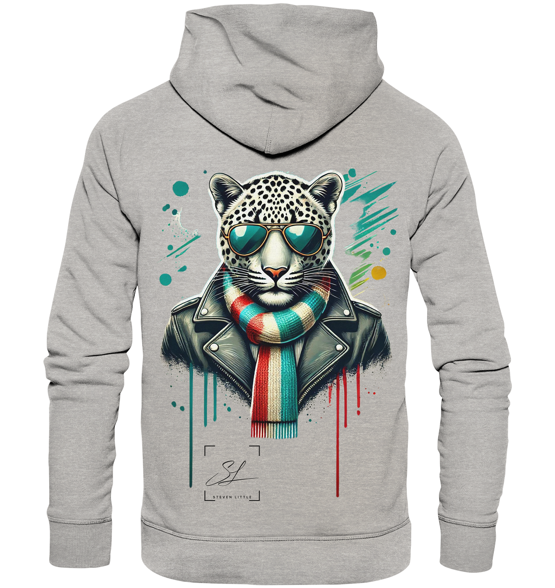 Urban Leopard - Organic Fashion Hoodie 