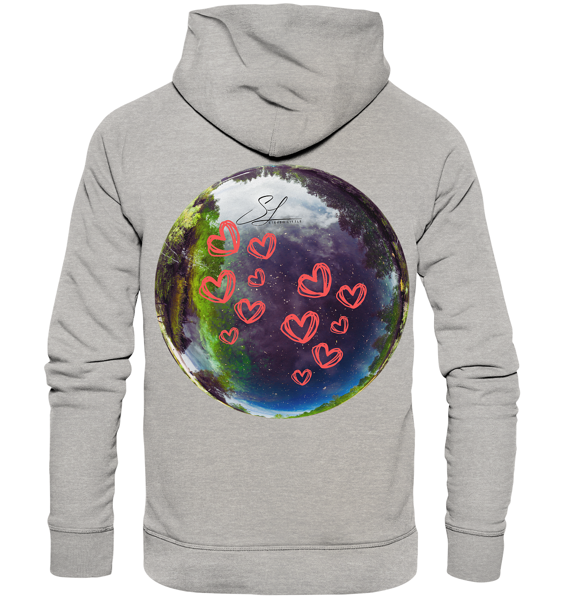Love our World - Organic Fashion Hoodie
