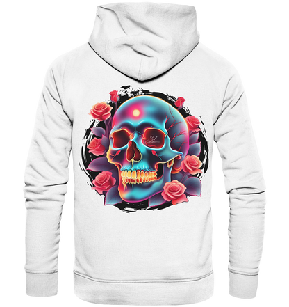 Glow Skull Design - Organic Fashion Hoodie