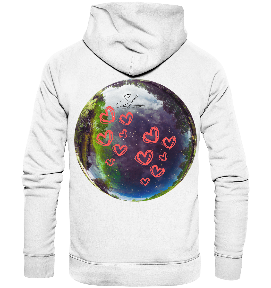 Love our World - Organic Fashion Hoodie