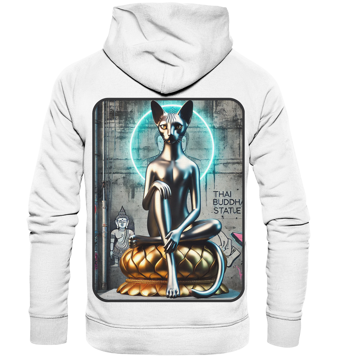 Mystic Cat - Organic Fashion Hoodie 