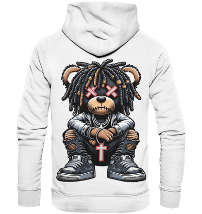 Badass Teddy - Organic Fashion Hoodie