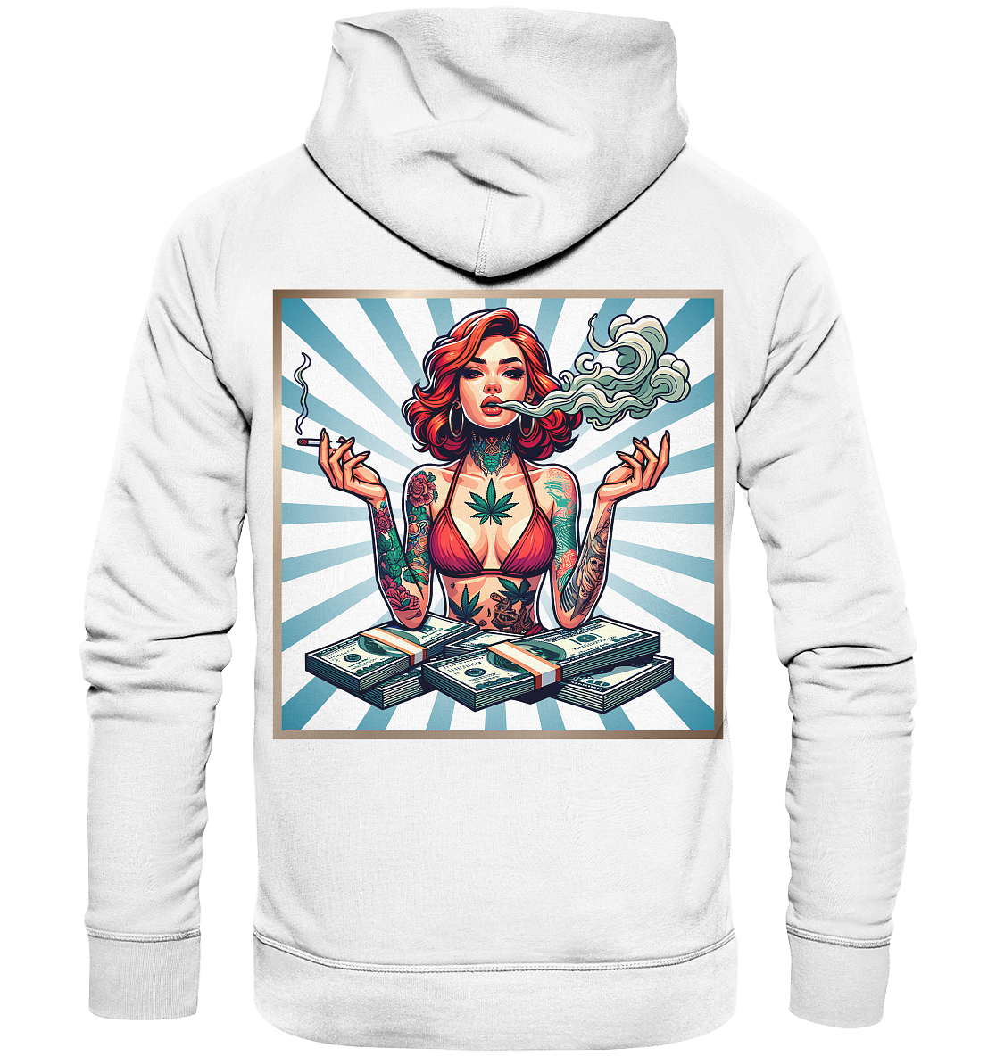 Rebel Rich - Organic Fashion Hoodie 