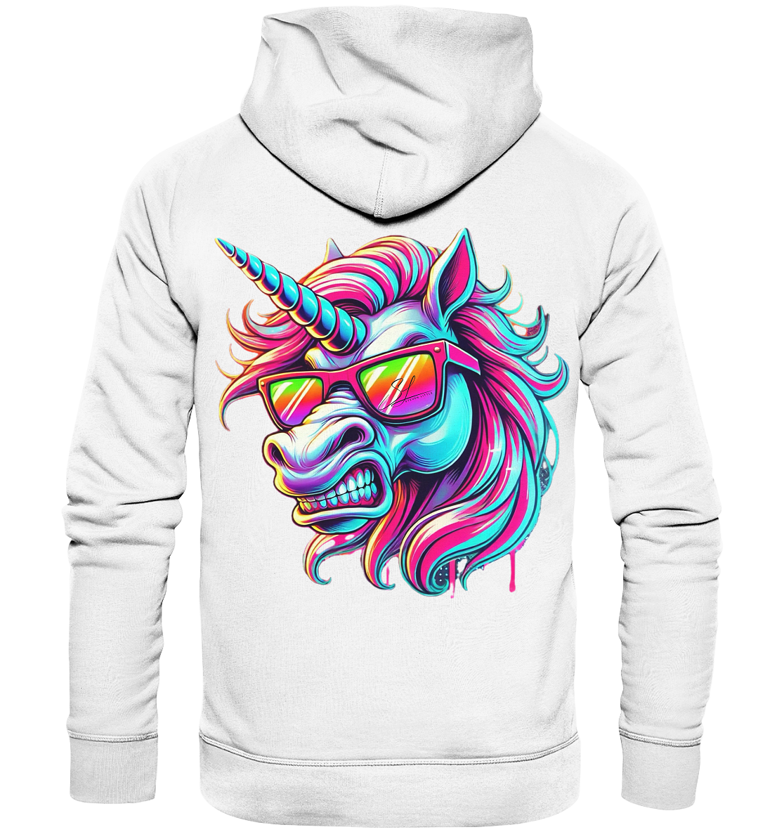 Funky Unicorn - Organic Fashion Hoodie 