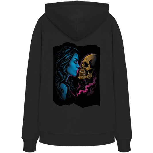 Kissing Skull - Organic Hoodie