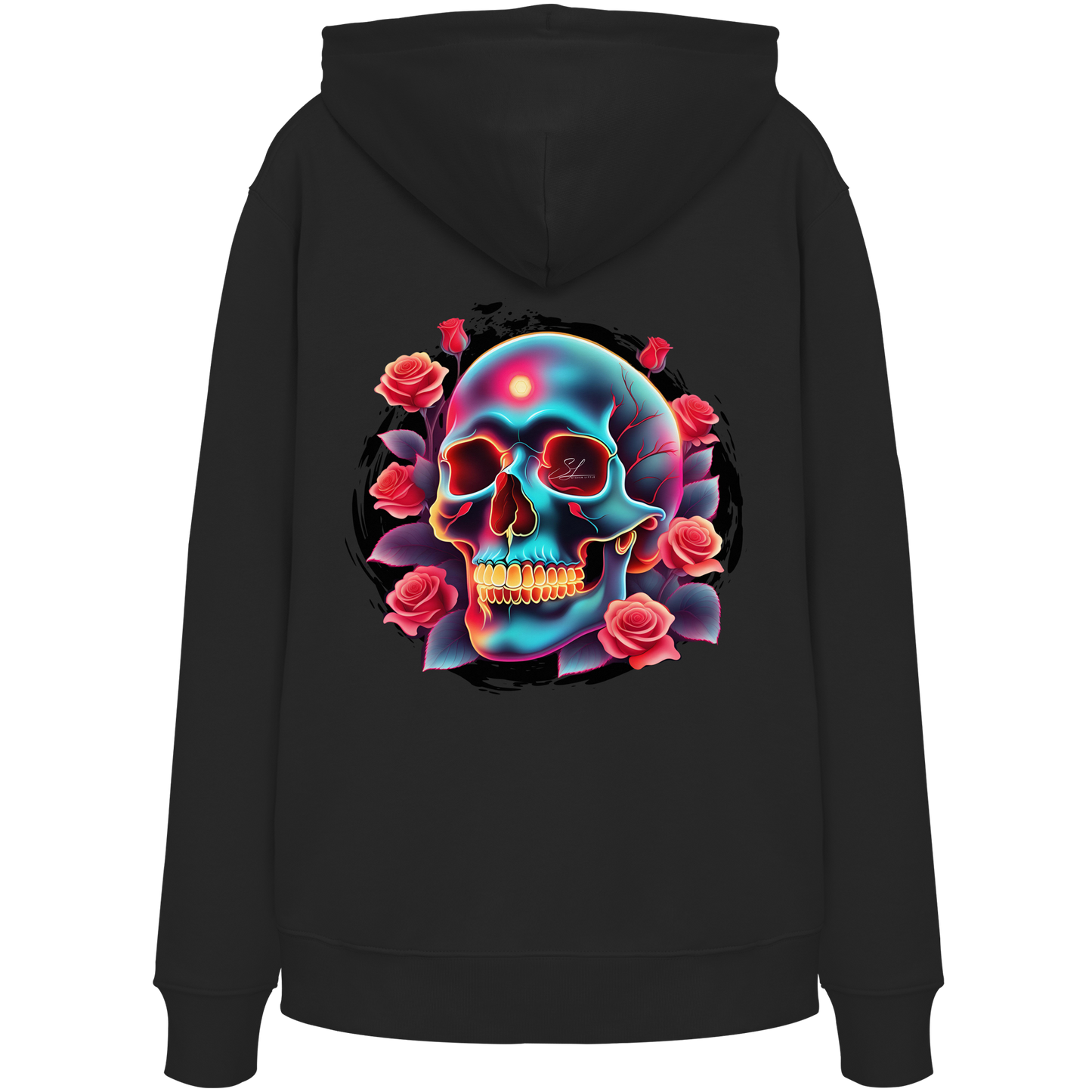 Glow Skull - Organic Hoodie