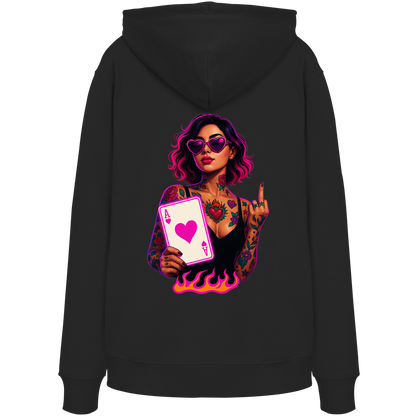 Queen of Hearts - Organic Hoodie