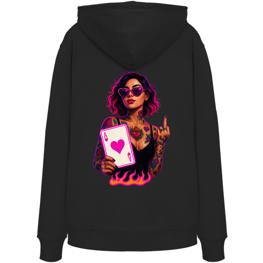 Queen of Hearts - Organic Hoodie